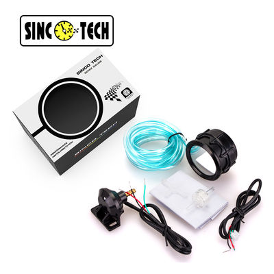 Sinco Tech LED 2 '' Barre de jauge à vide Turbo Meter 6113B Affichage LED mobile automatique